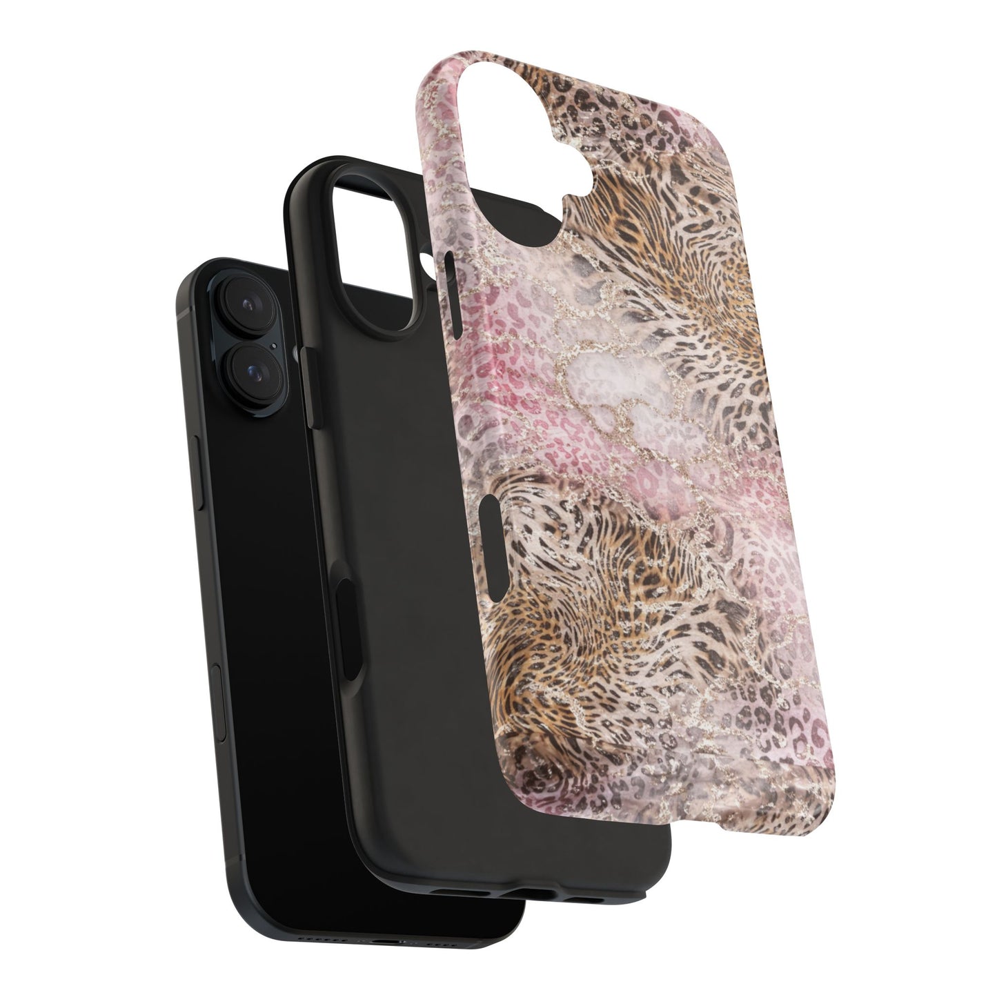 Pink Leopard - Protective Phone Case