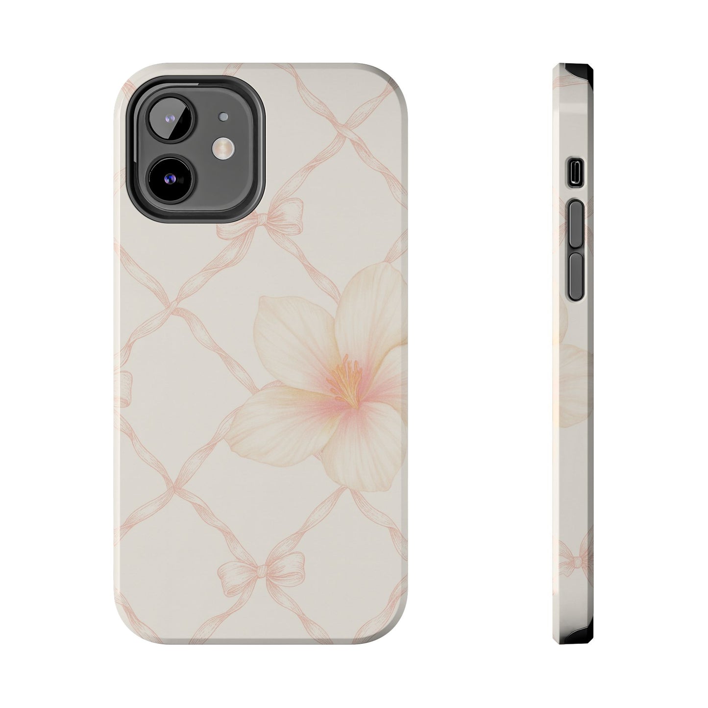 Bows and Botanical - Protective Phone Case