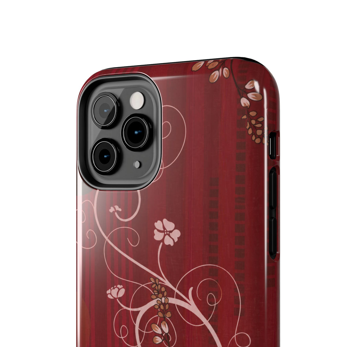 Crimson Bloom - Protective Phone Case