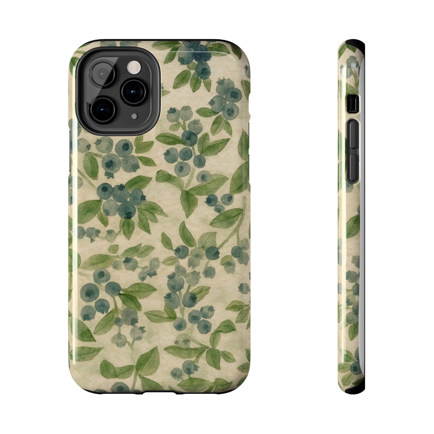 Wild Blueberries - Protective Phone Case