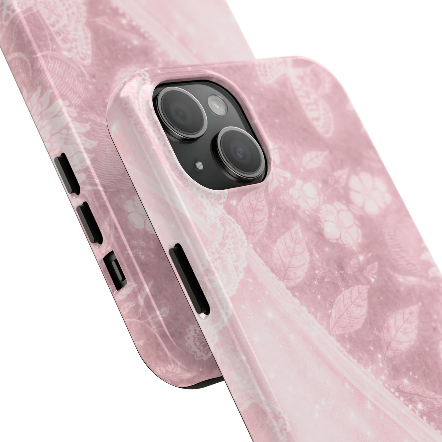 Pink Paisley - Protective Phone Case