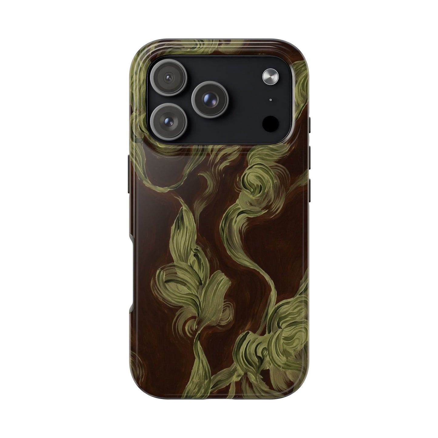 Magnolia Stained Glass - Protective Phone Case