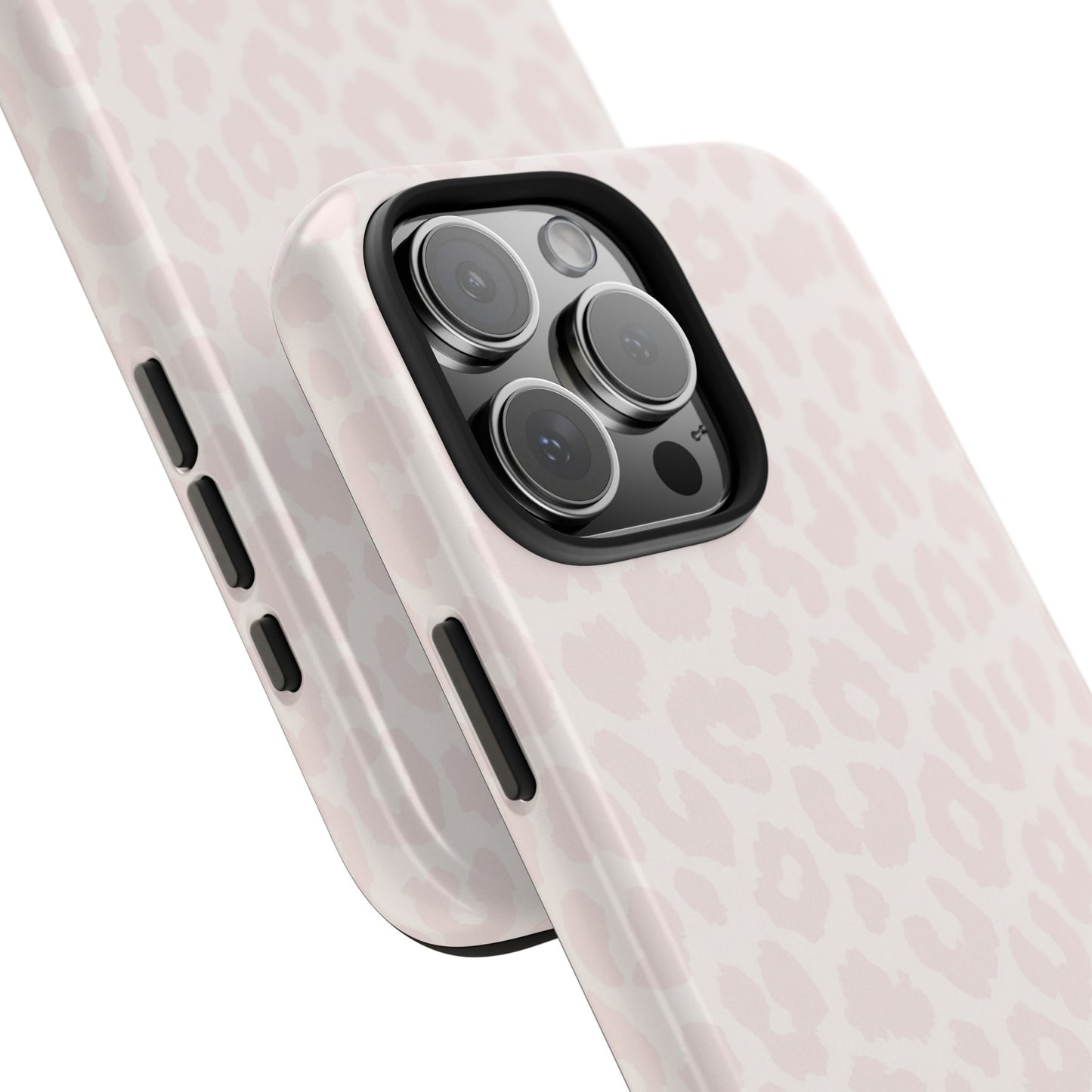 Petal Pink Leopard - Protective Phone Case