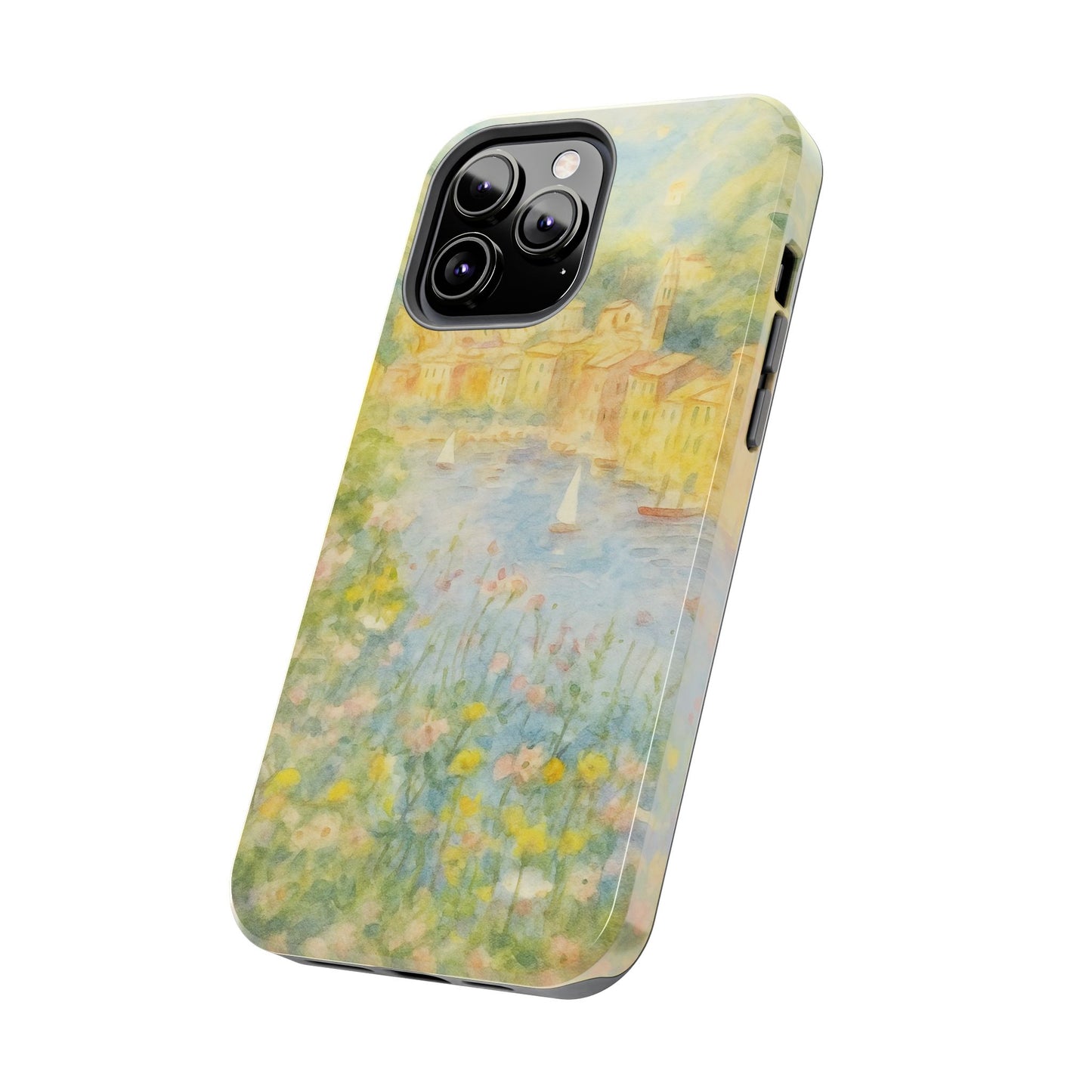 Mediterranean Seaside - Protective Phone Case