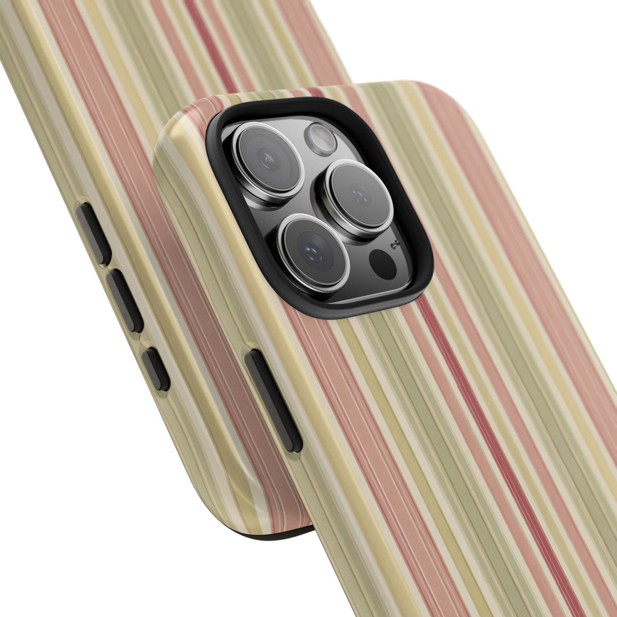 Rosewood Stripe - Protective Phone Case