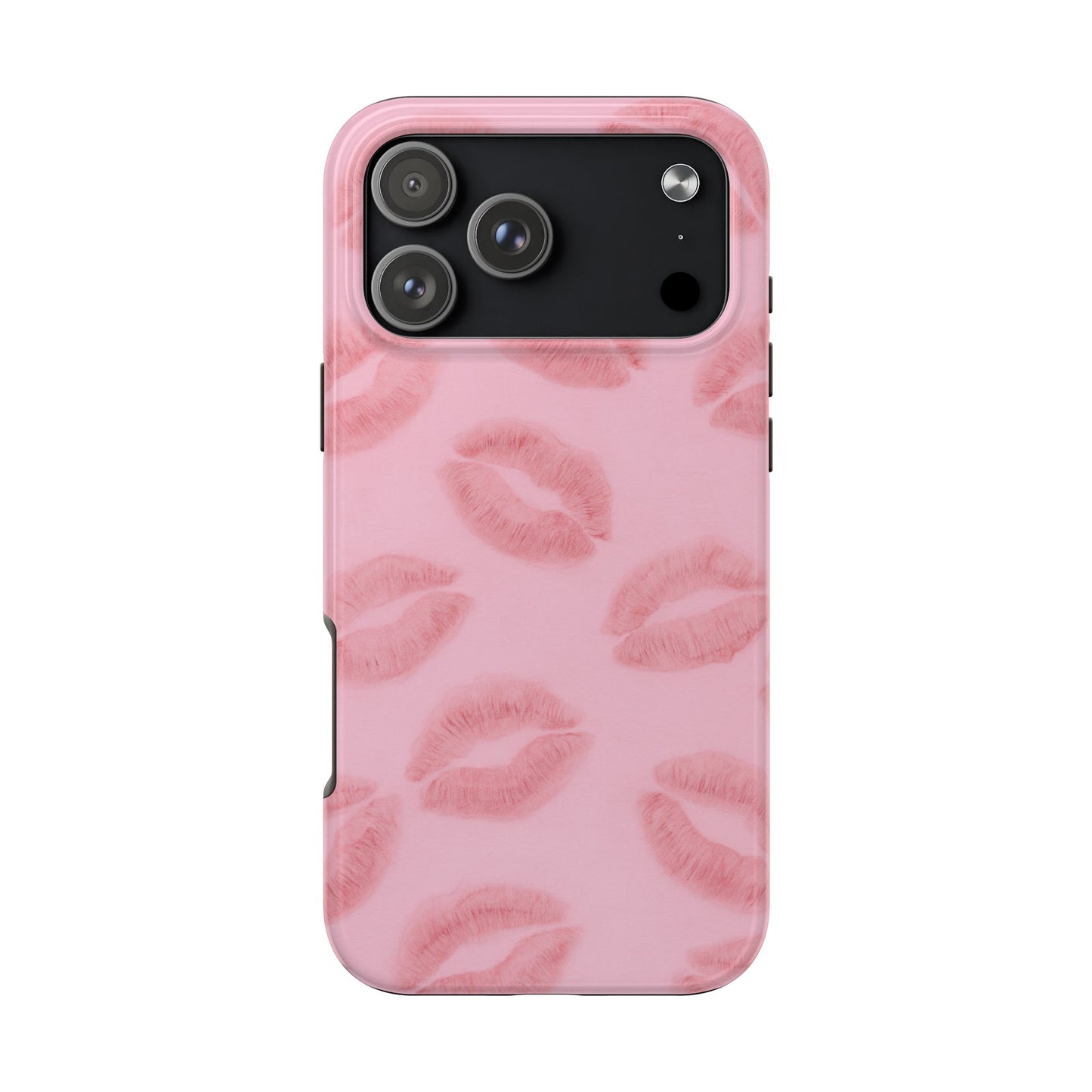 Pink Rosy Kisses - Protective Phone Case