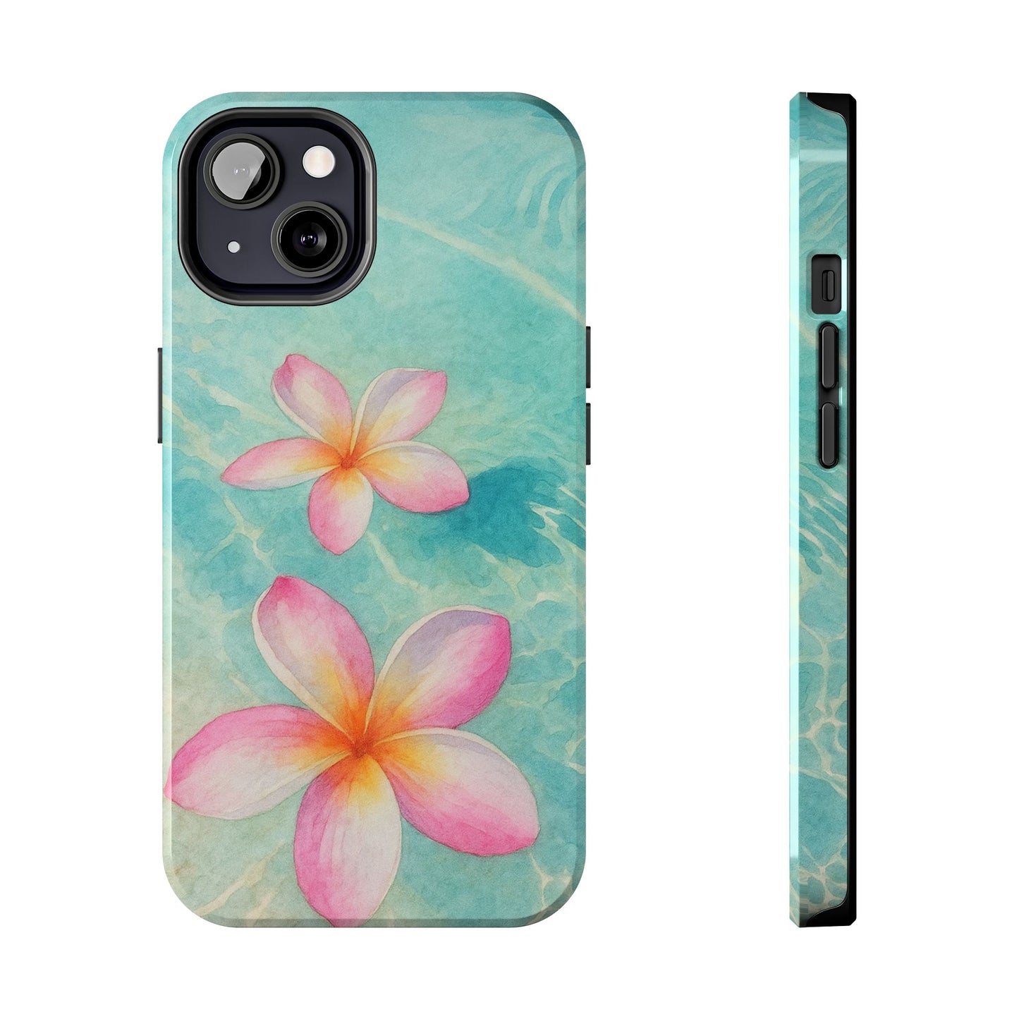 Tropical Flowers - Protective Phone Case