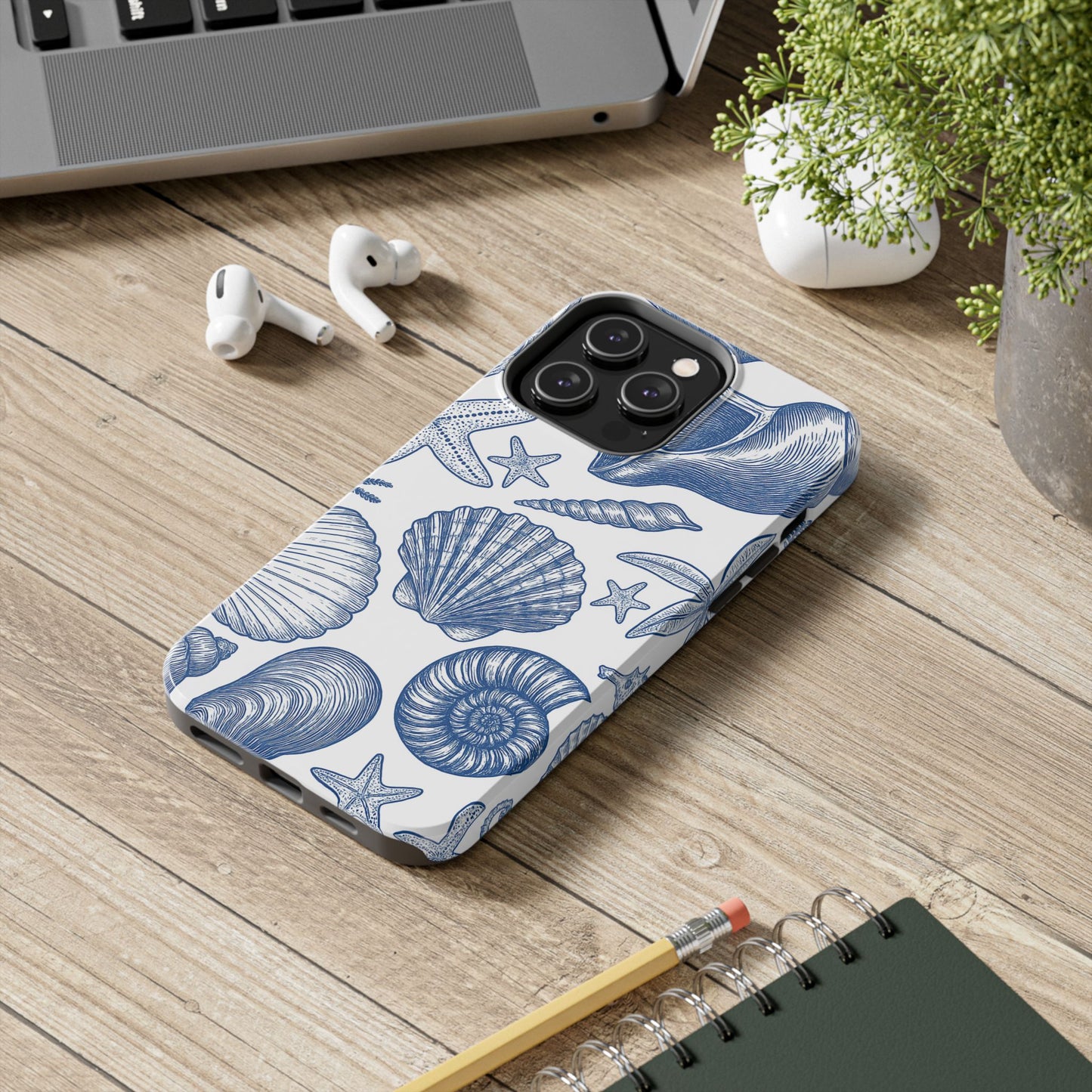 Seashells by the Shore - Protective Phone Case