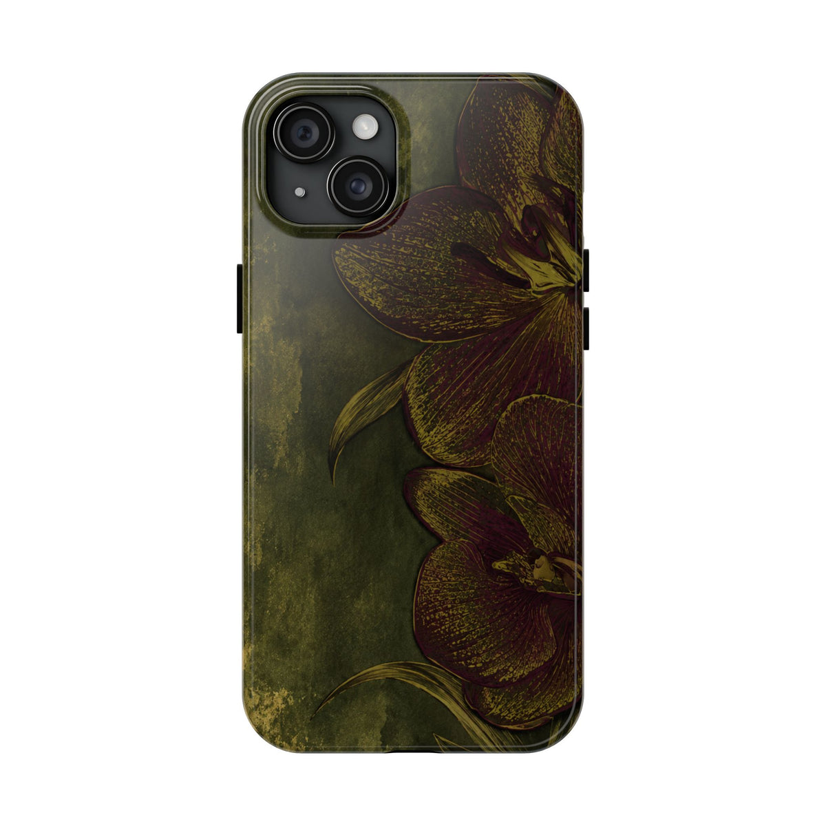 Olive Orchid - Protective Phone Case