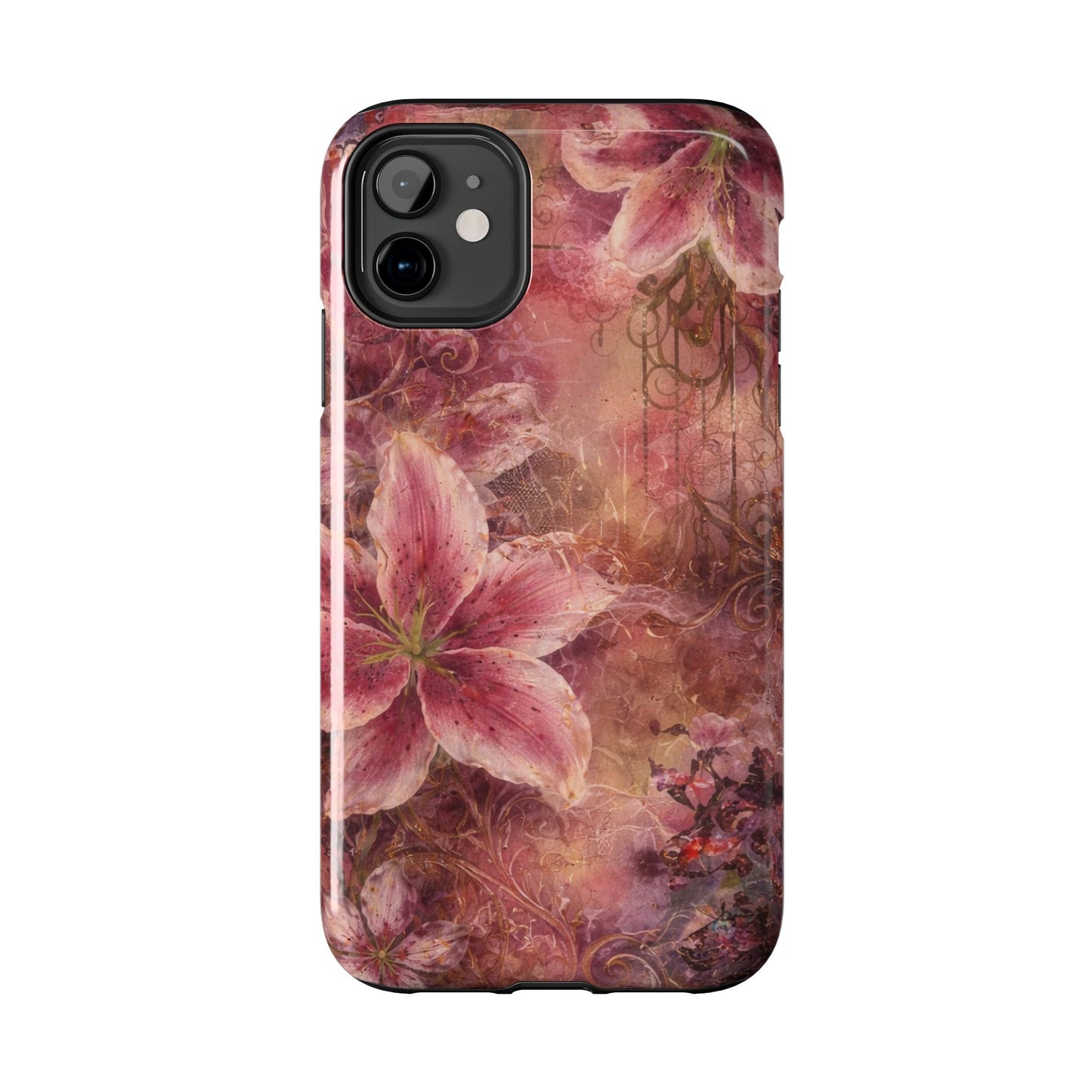 Vintage Lily - Protective Phone Case