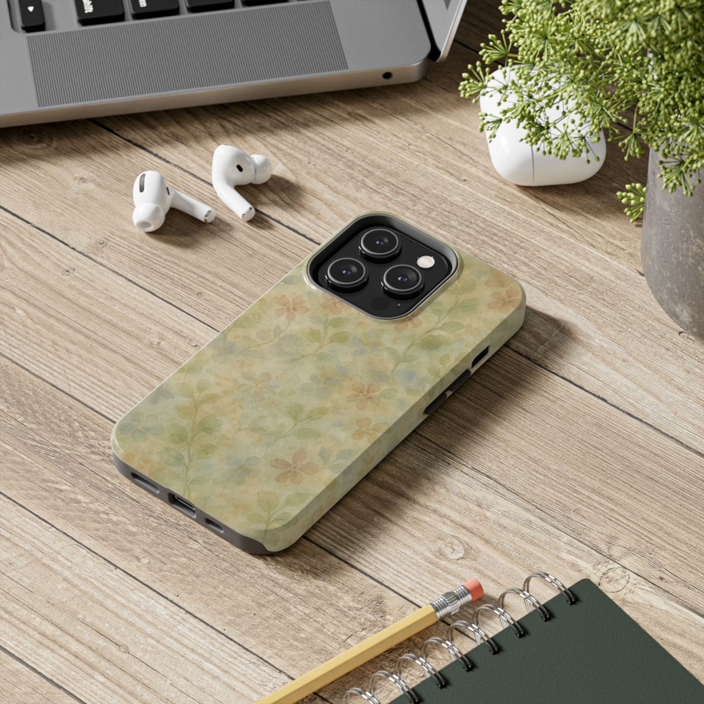 Vintage Wallpaper - Protective Phone Case