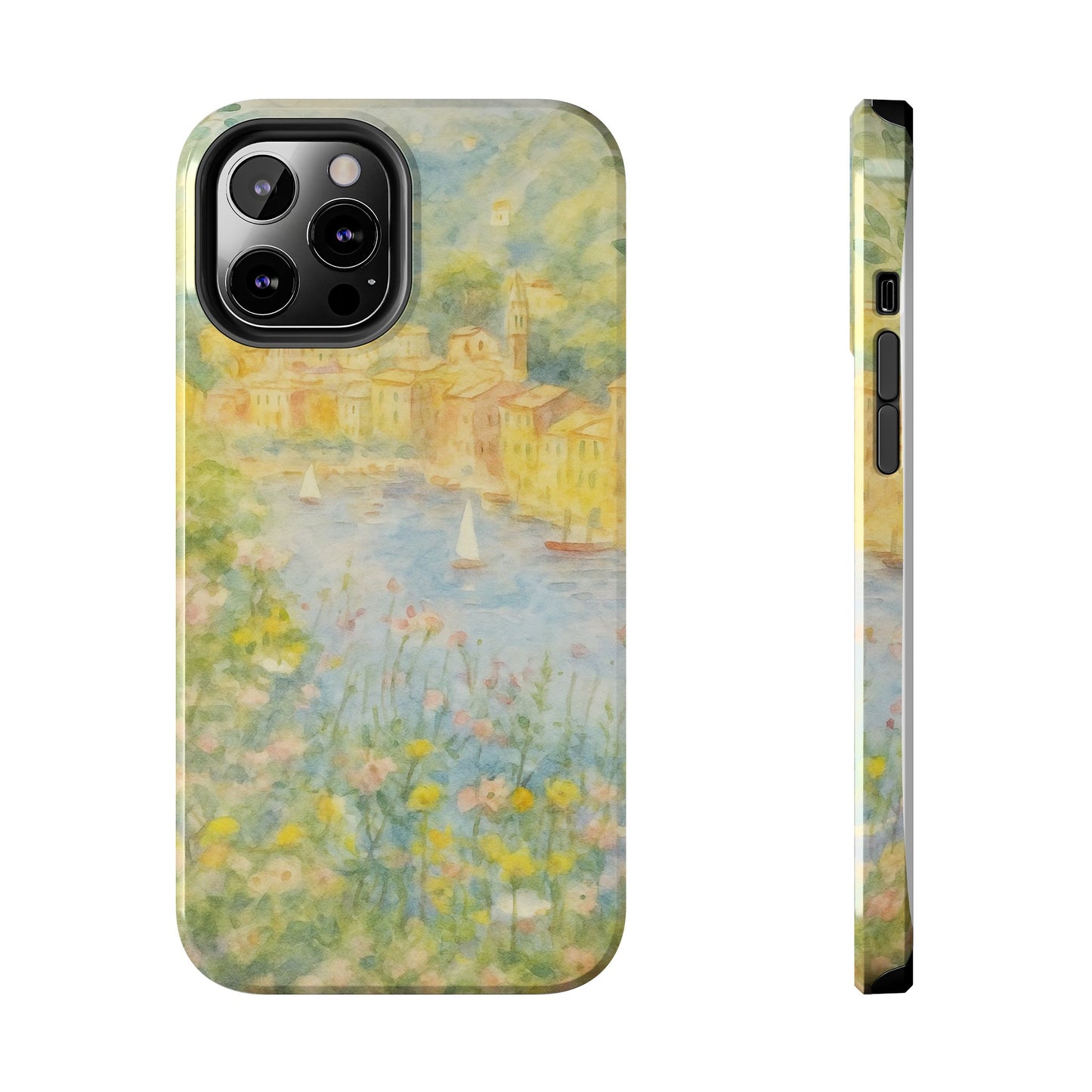 Mediterranean Seaside - Protective Phone Case