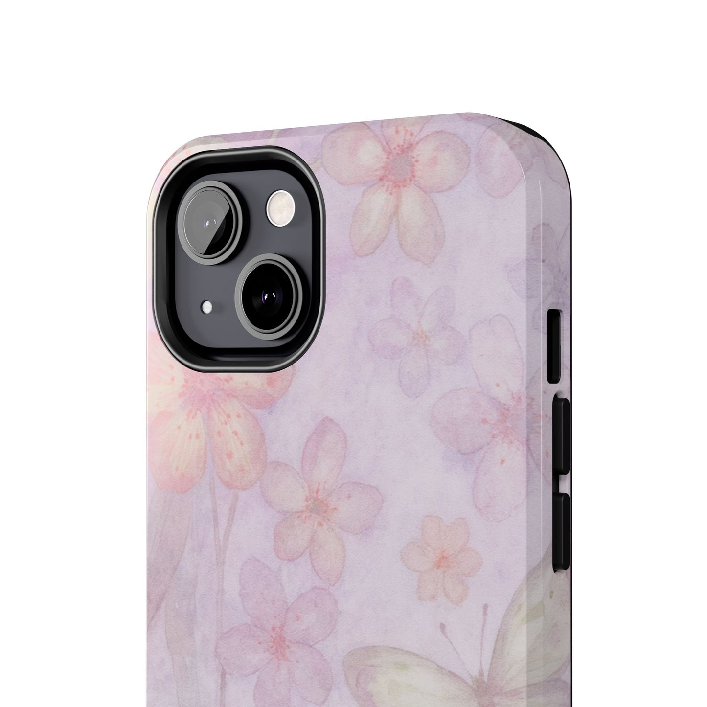 Lilac Butterfly - Protective Phone Case