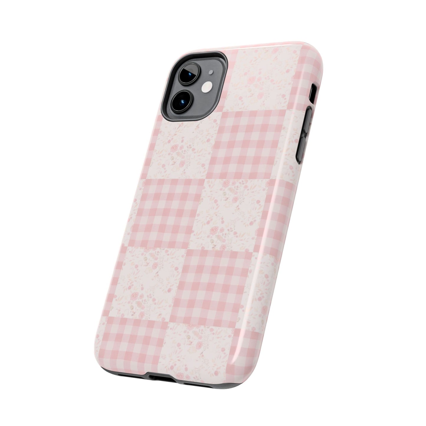 Baby Pink Quilt - Protective Phone Case