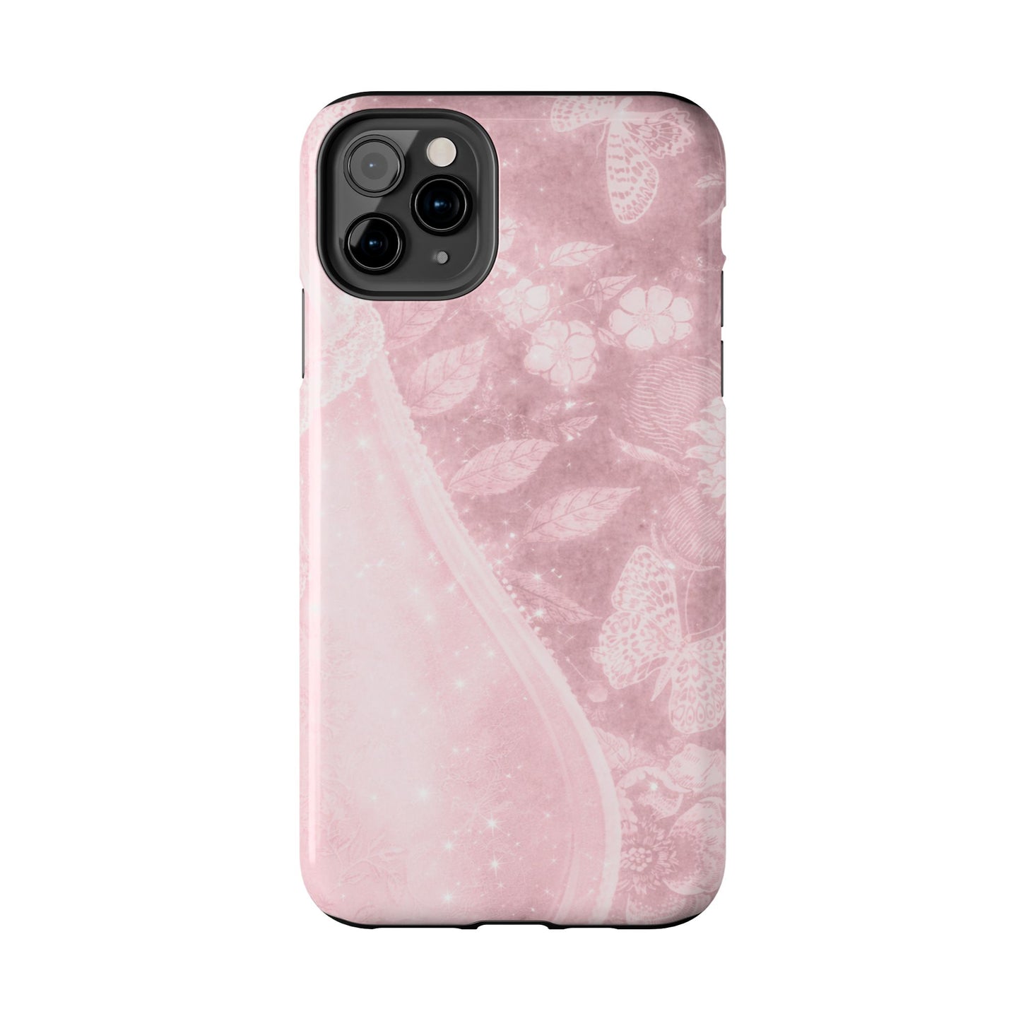 Pink Paisley - Protective Phone Case