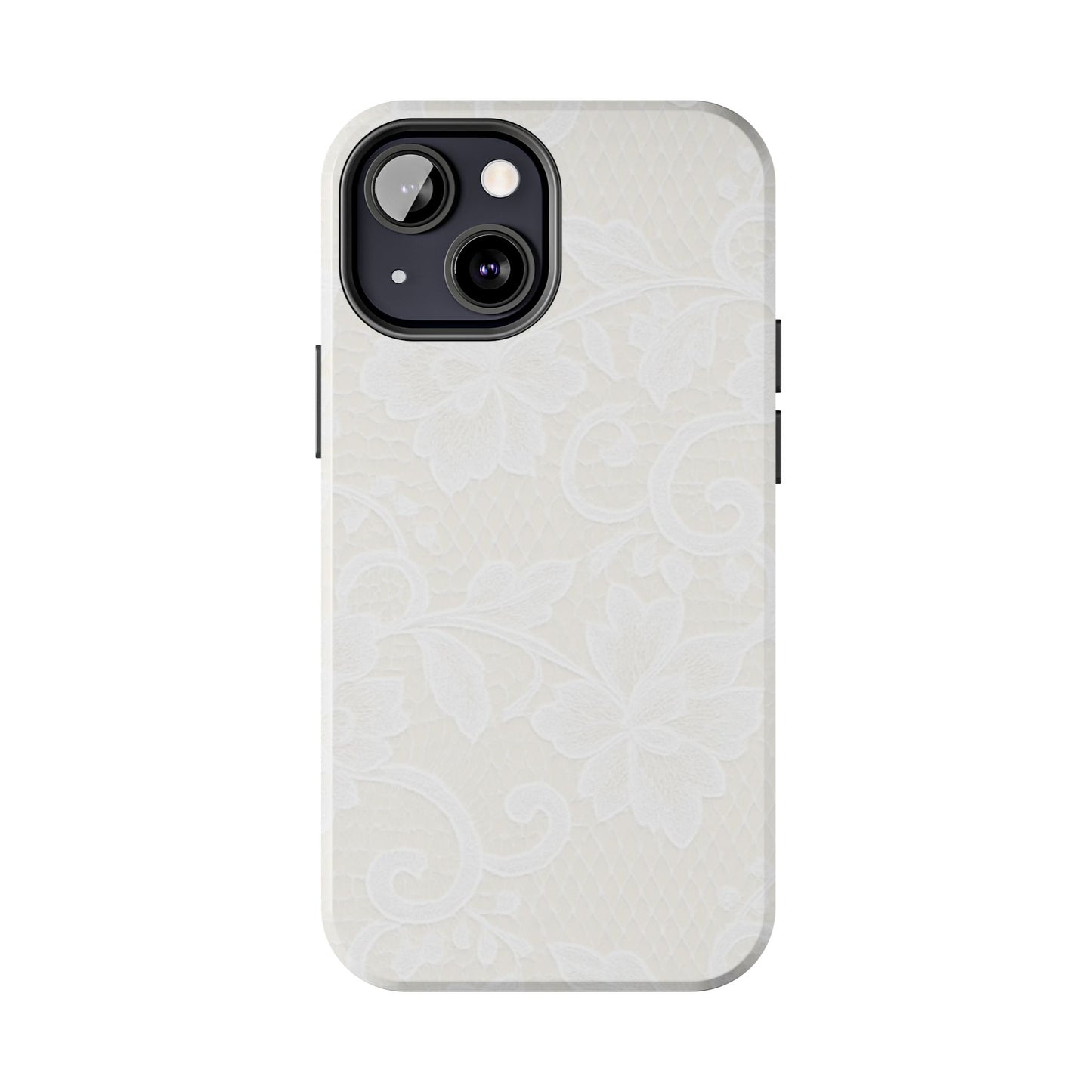 White Lace - Protective Phone Case