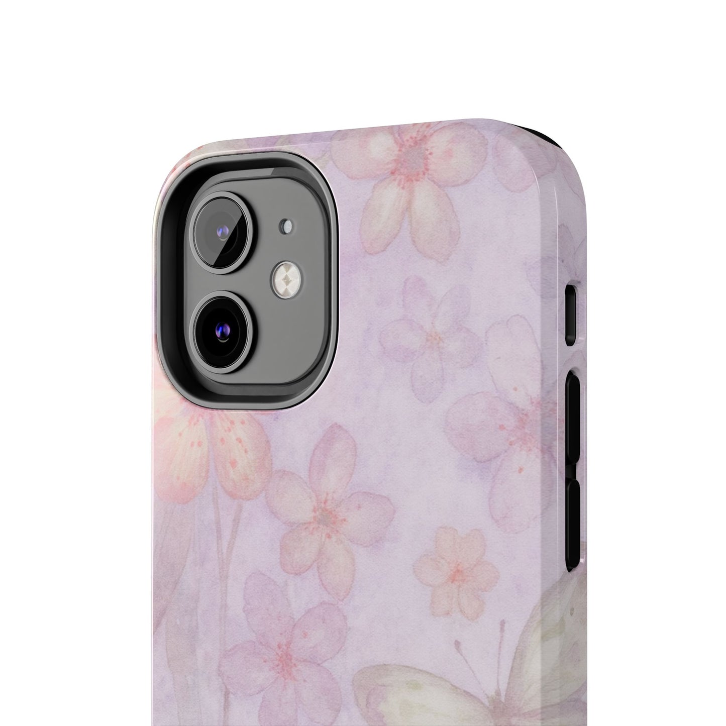 Lilac Butterfly - Protective Phone Case