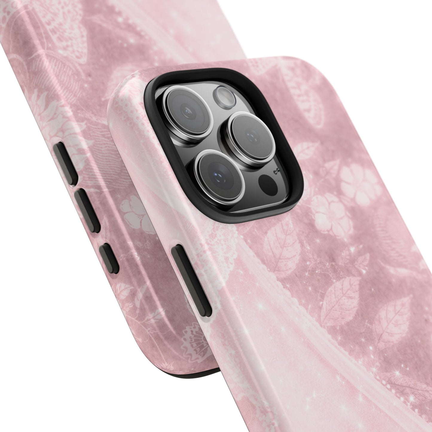 Pink Paisley - Protective Phone Case