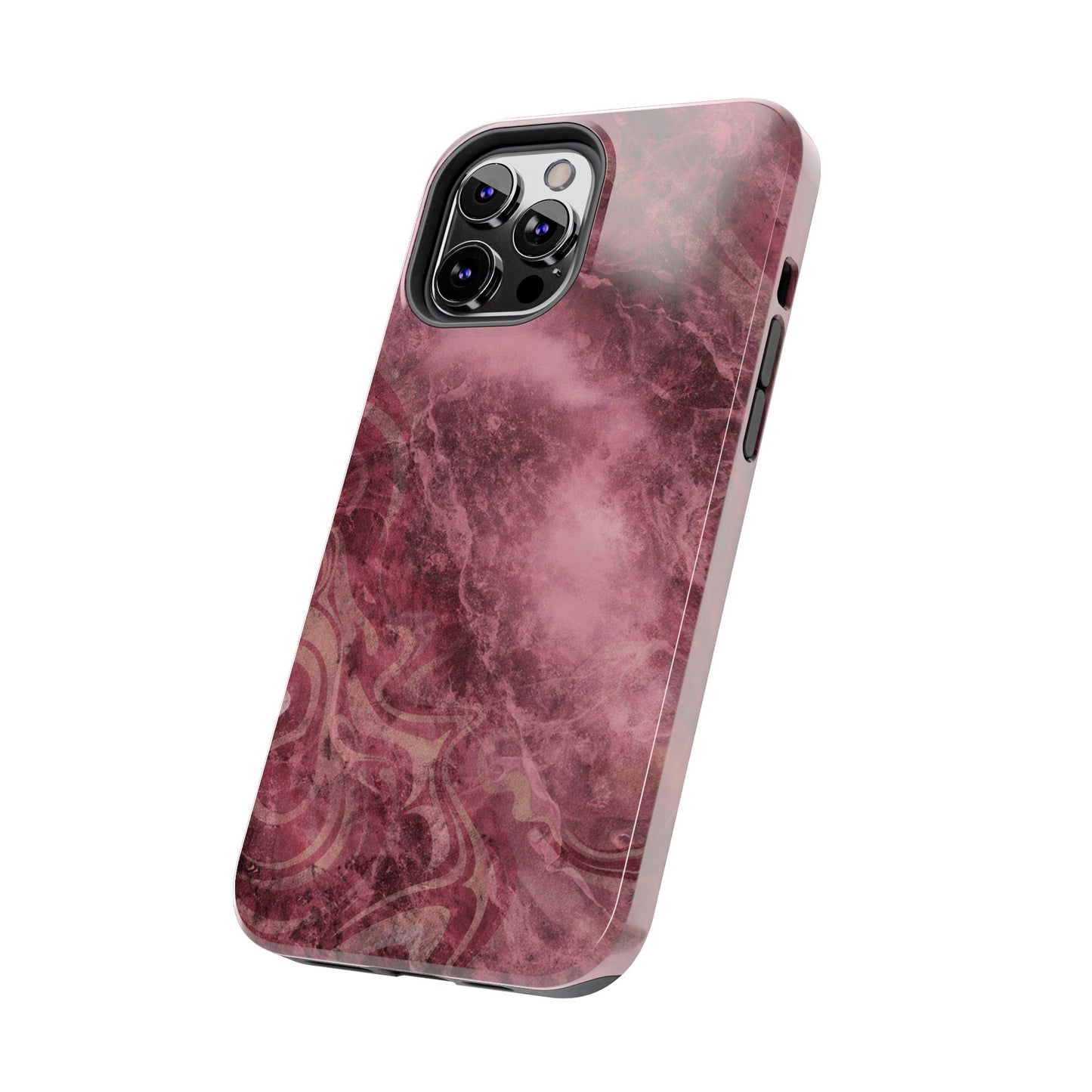 Marble Magenta - Protective Phone Case