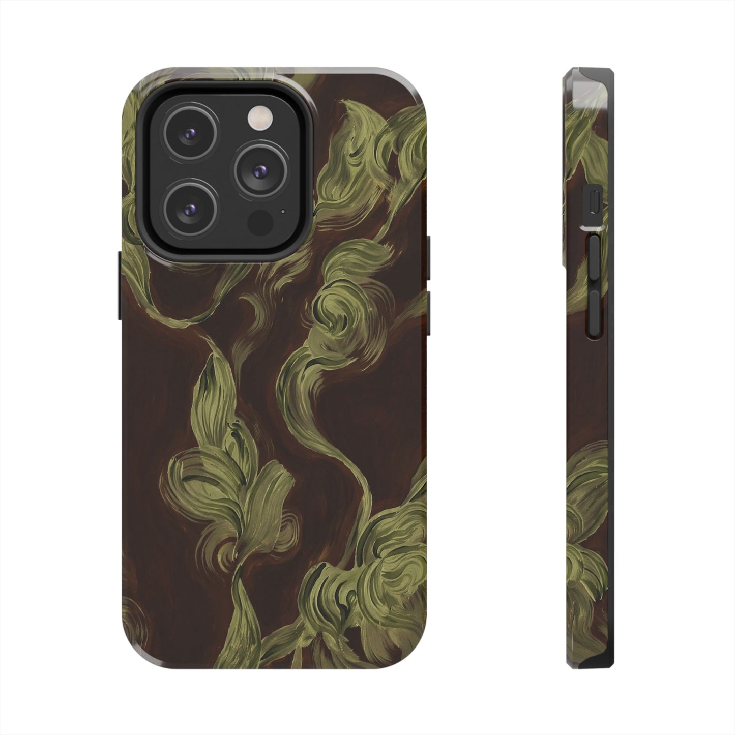 Magnolia Stained Glass - Protective Phone Case