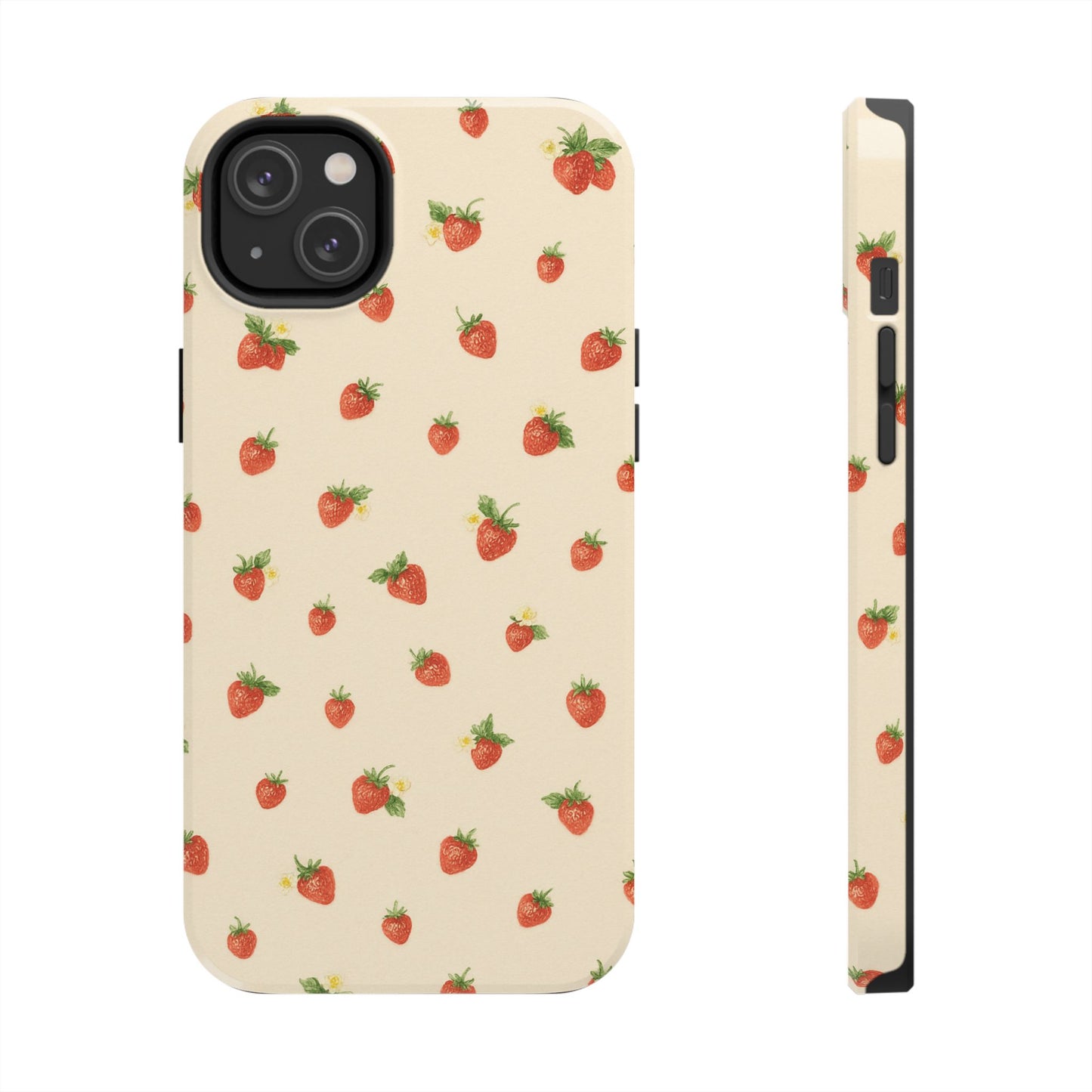 Strawberry Picking - Protective Phone Case