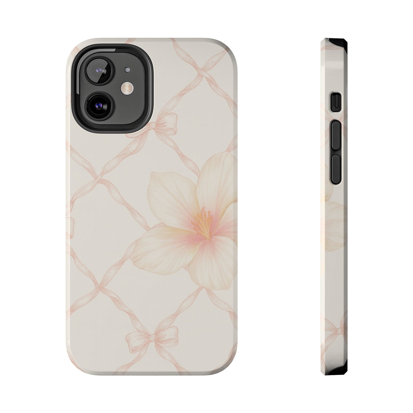 Bows and Botanical - Protective Phone Case