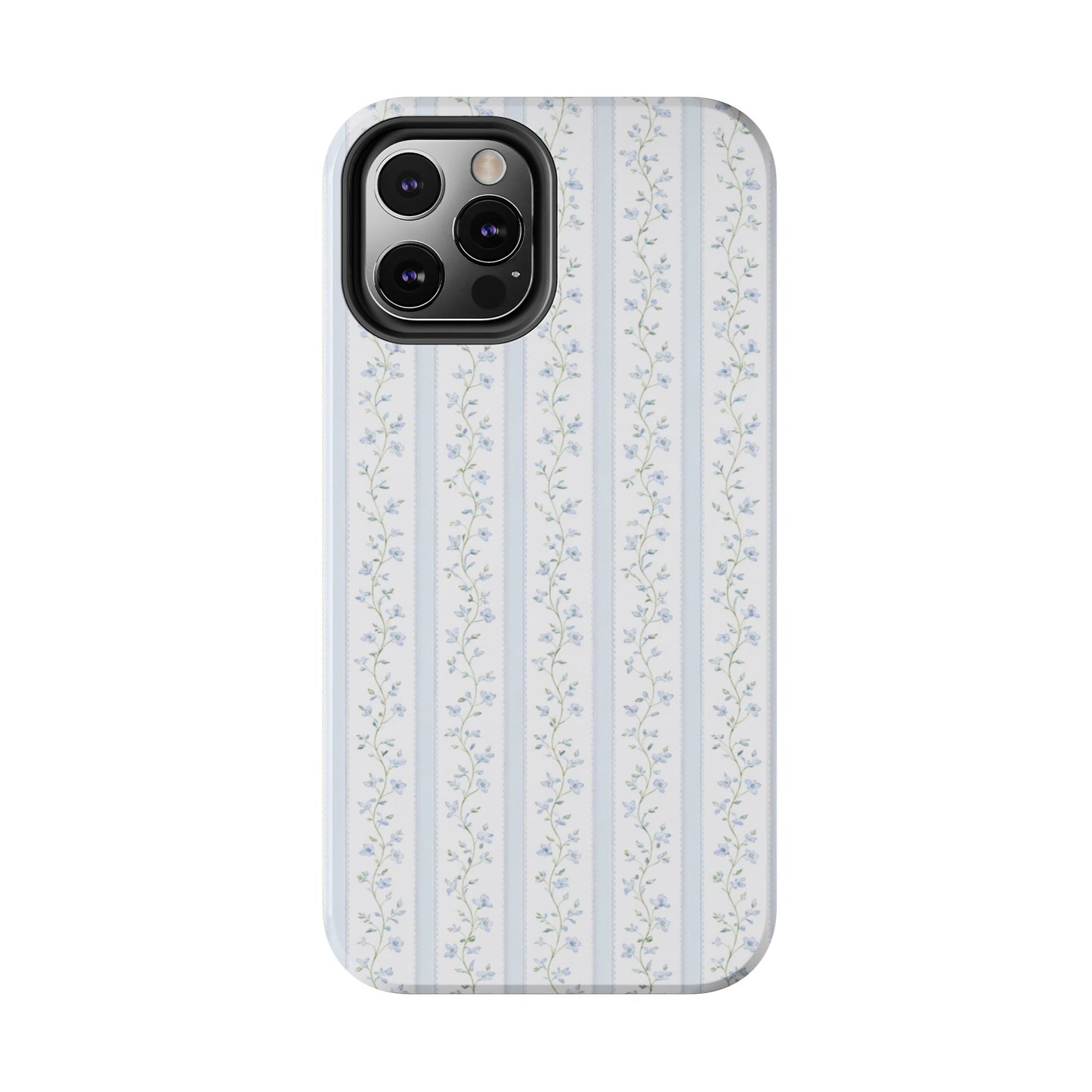 Vintage Blue Vine - Protective Phone Case
