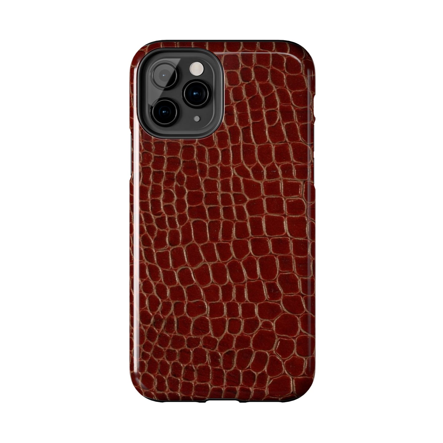 Y2K Red Crocodile - Protective Phone Case