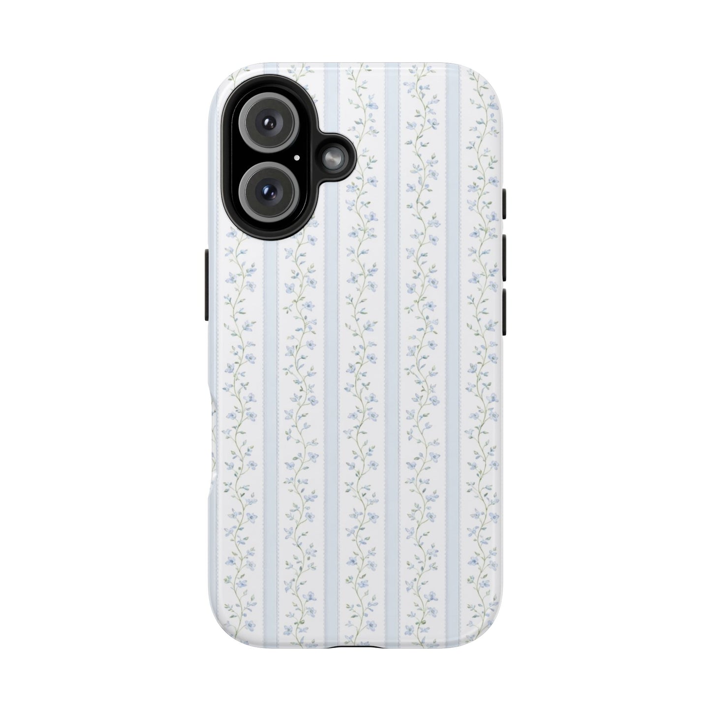 Vintage Blue Vine - Protective Phone Case