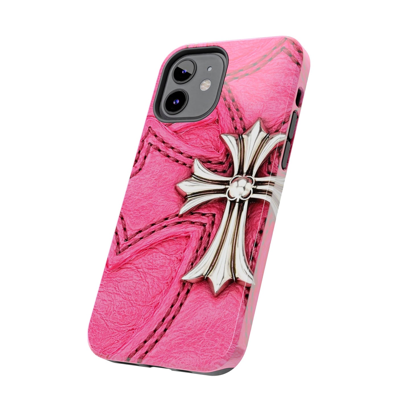 Pink Cross - Protective Phone Case