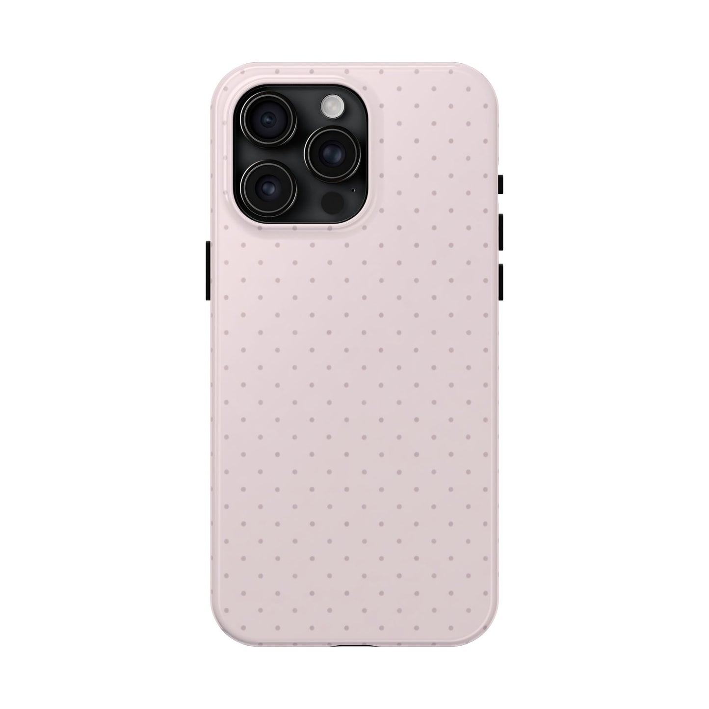 Blush Pink Polka Dot - Protective Phone Case