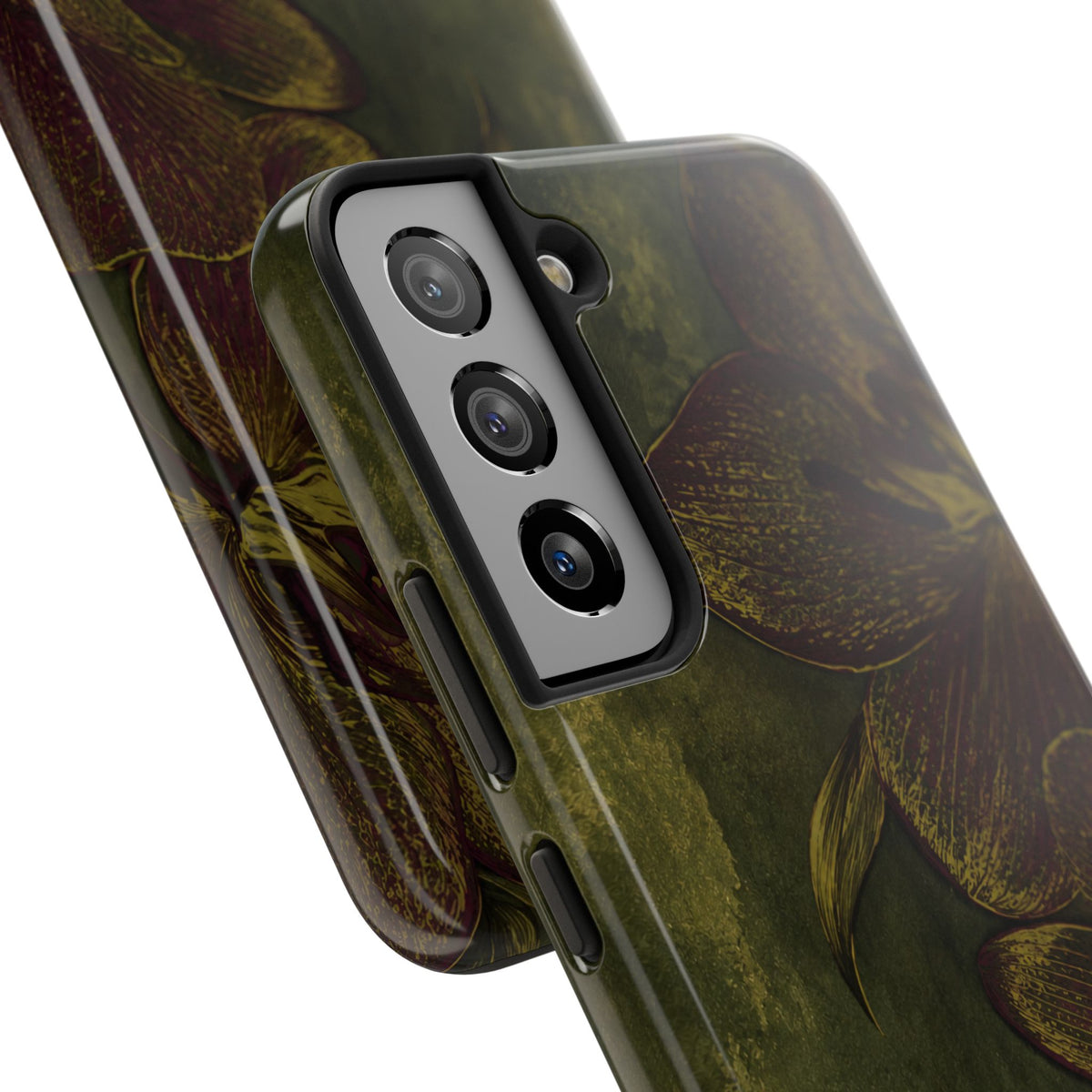 Olive Orchid - Protective Phone Case