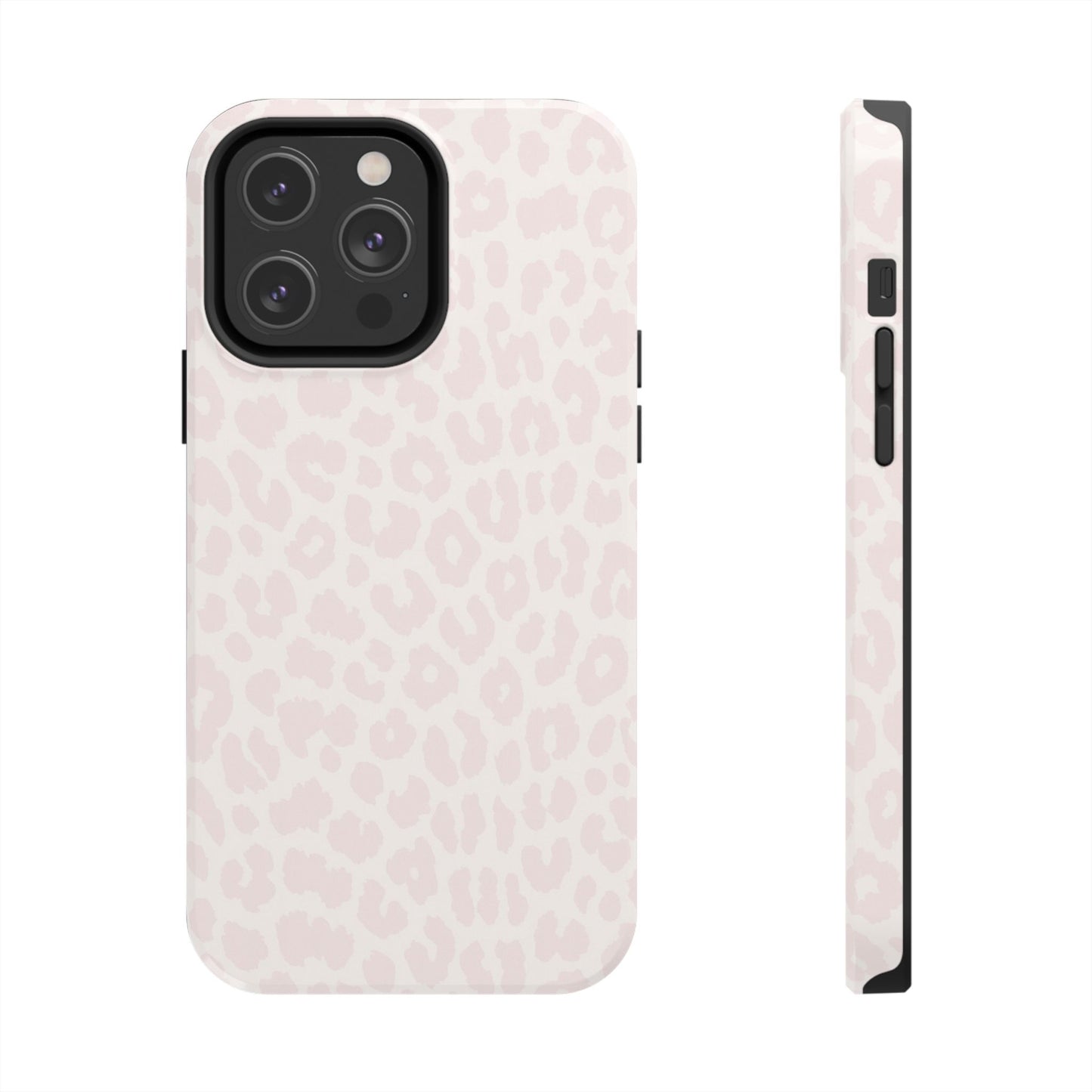Petal Pink Leopard - Protective Phone Case