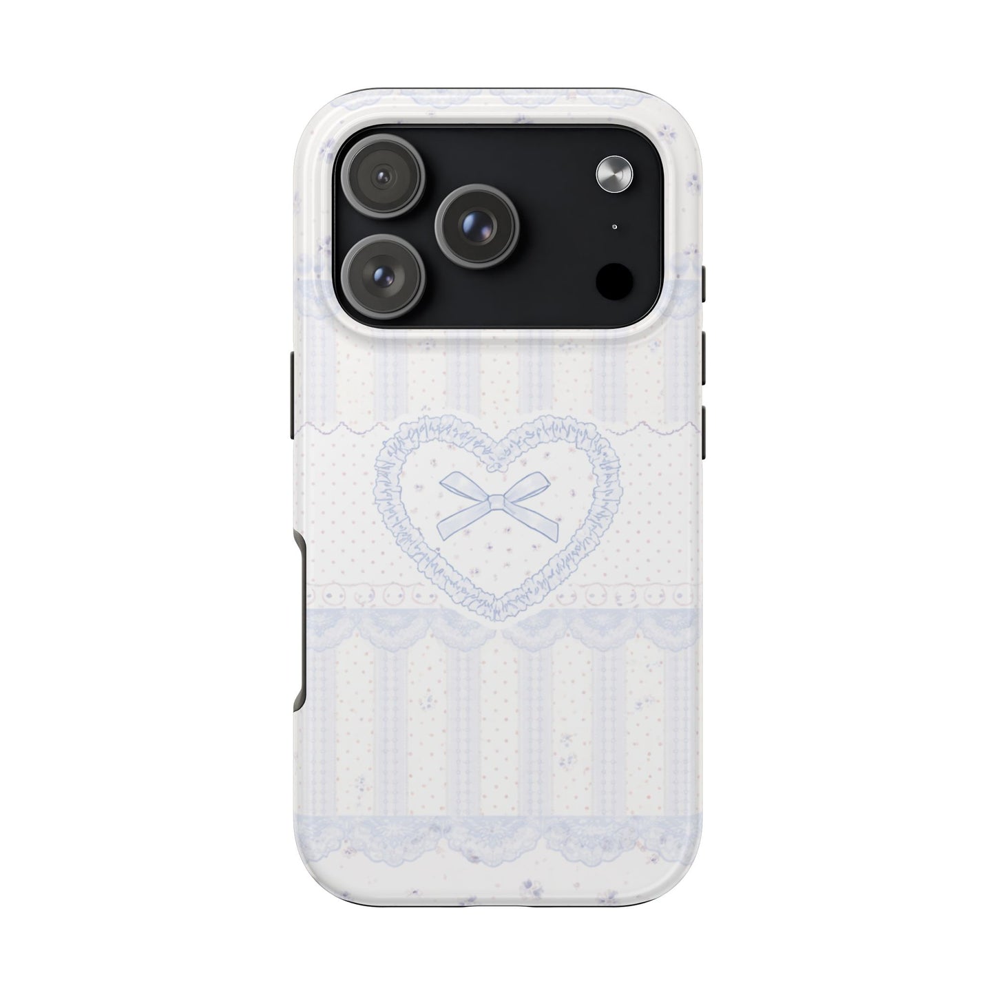 Coquette Blue Lace - Protective Phone Case