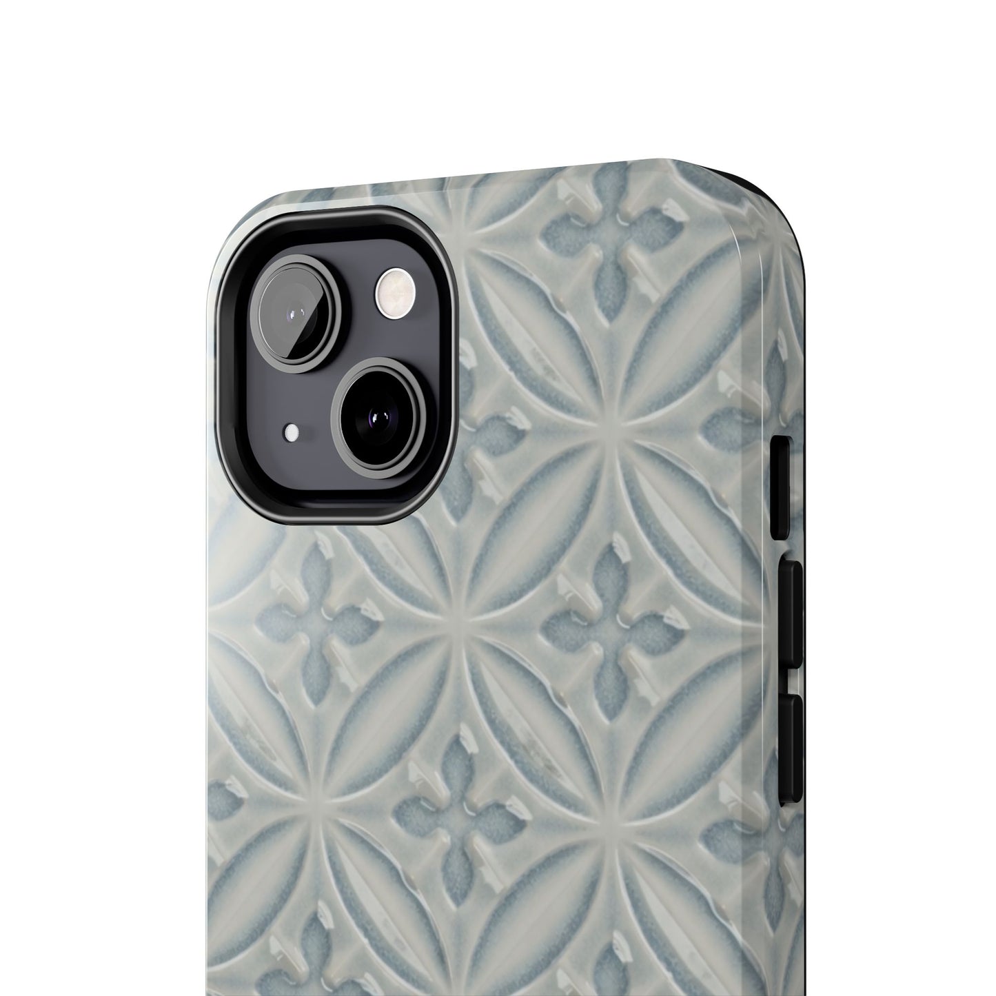 Vintage Blue Tile - Protective Phone Case