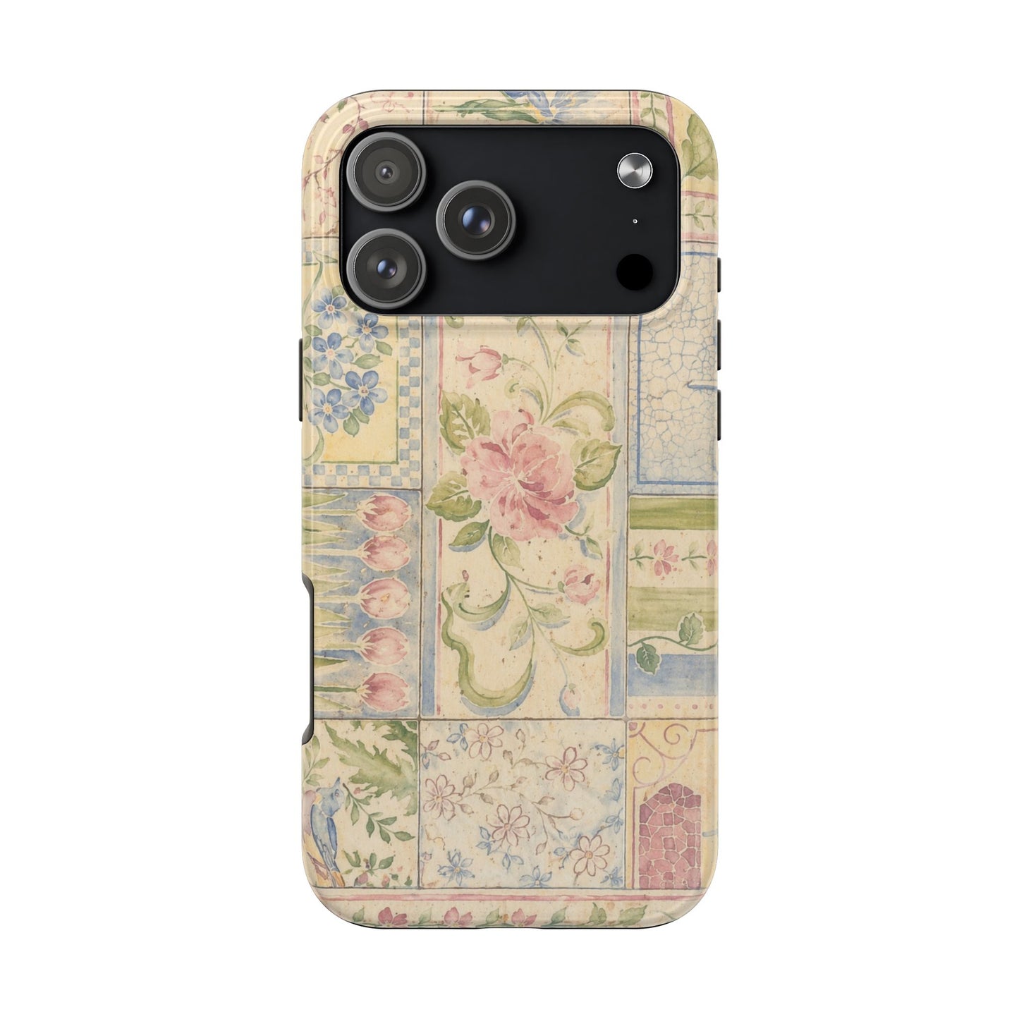 Floral Patchwork - Protective Phone Case