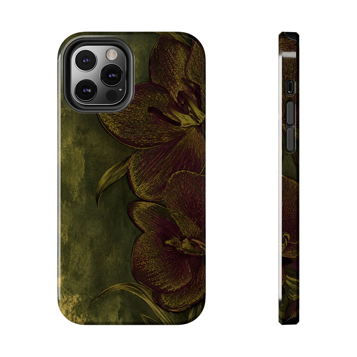 Olive Orchid - Protective Phone Case
