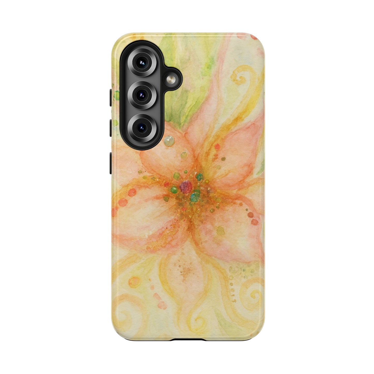 Shimmery Flower - Protective Phone Case