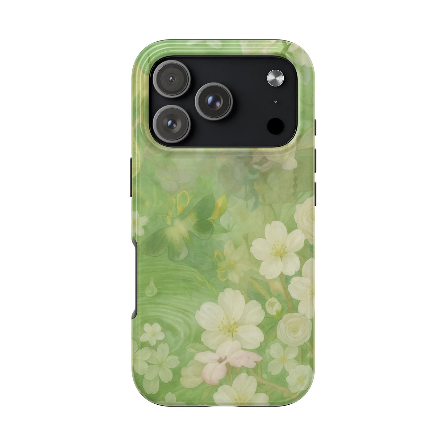 Sage Blossom - Protective Phone Case