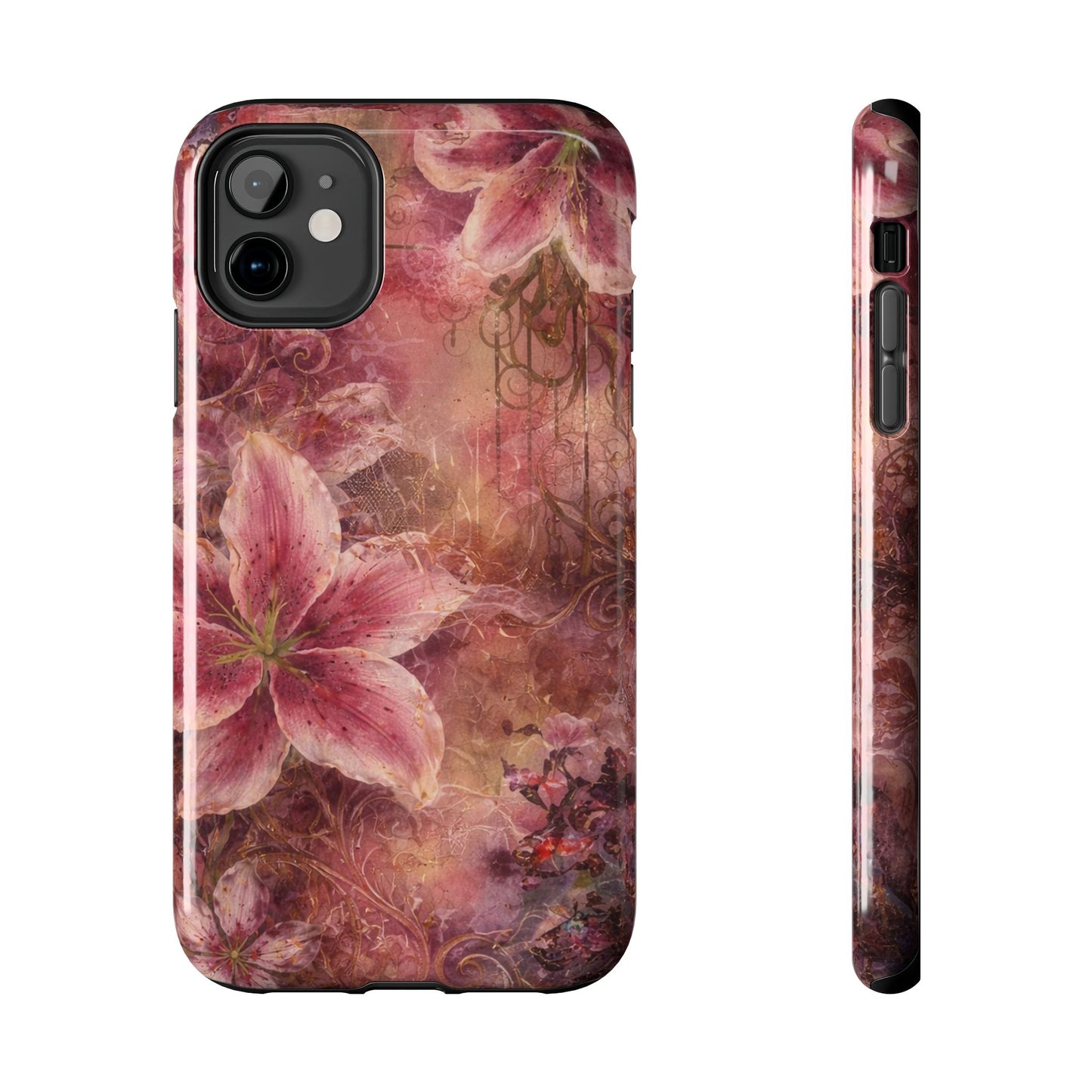 Vintage Lily - Protective Phone Case