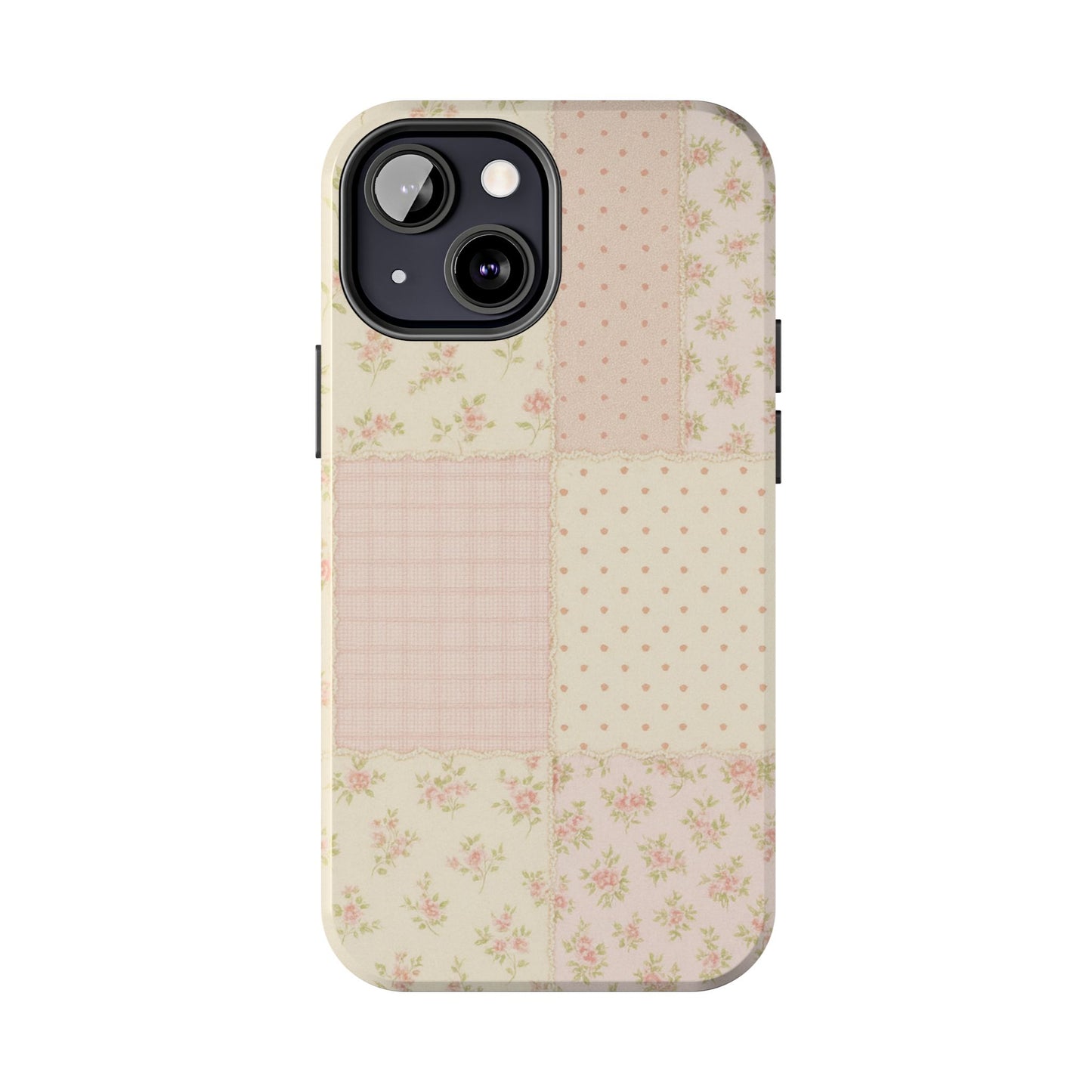 Floral Patchwork Quilt - Protective Phone Case