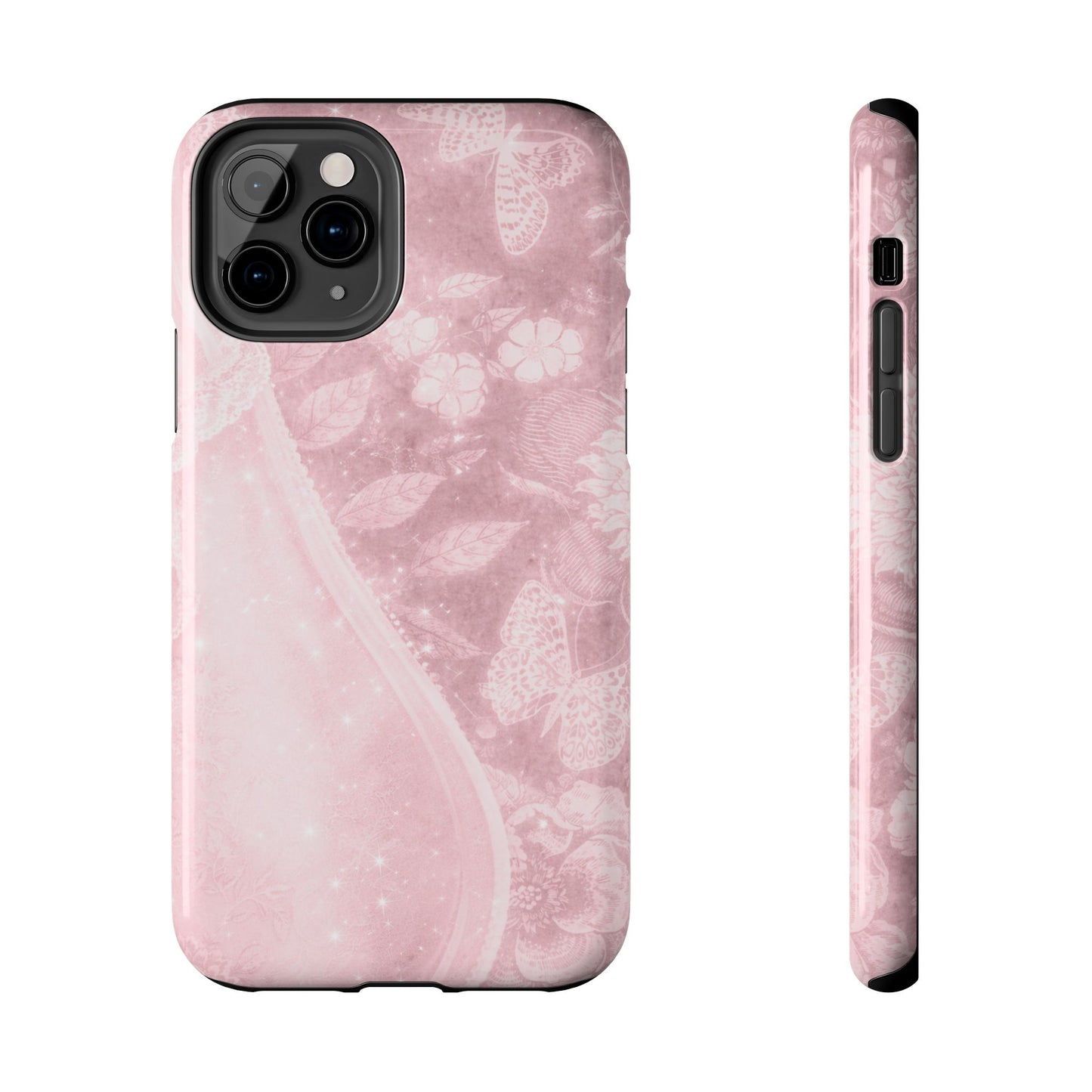 Pink Paisley - Protective Phone Case