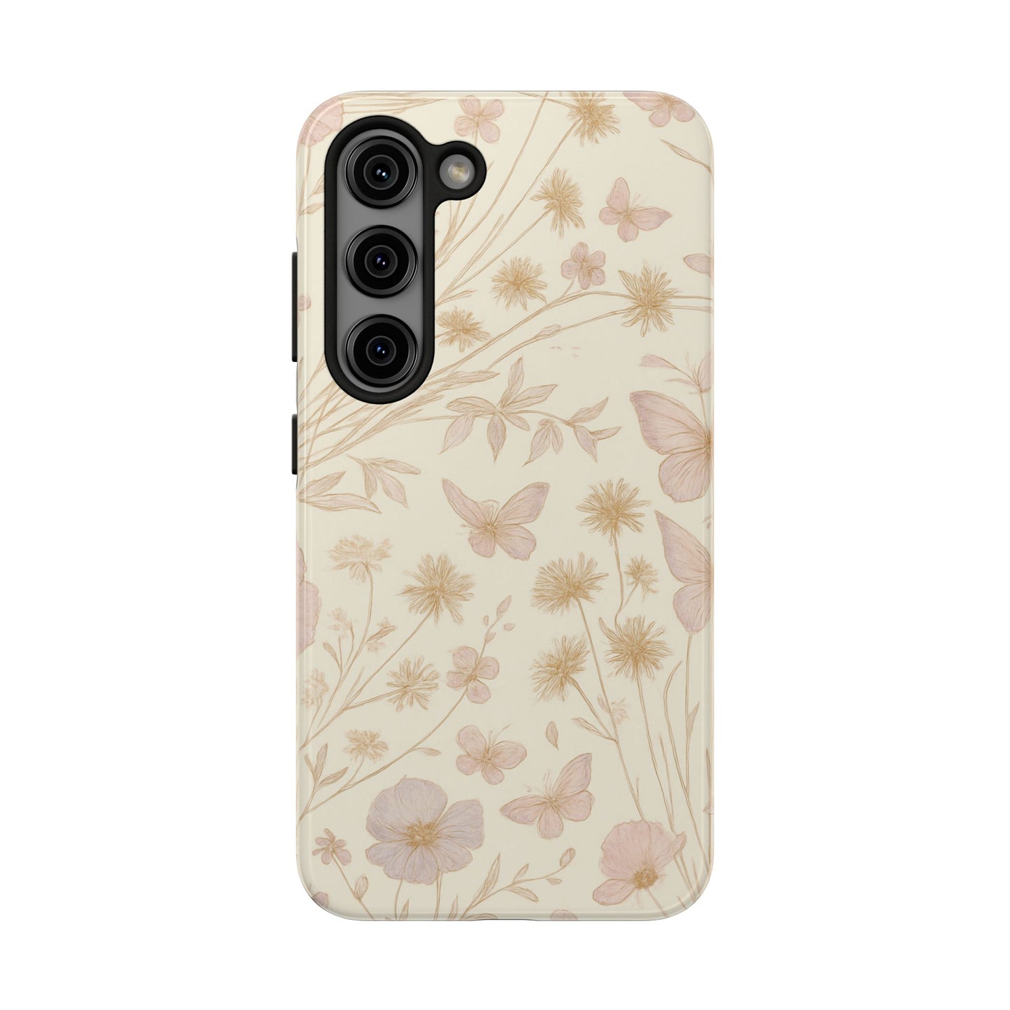 Floral Flutter - Protective Phone Case