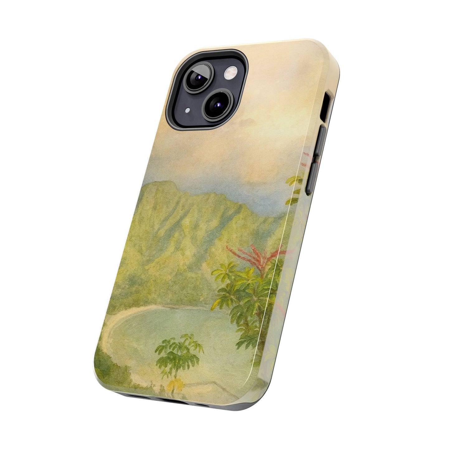 Vintage Tropical Beach - Protective Phone Case