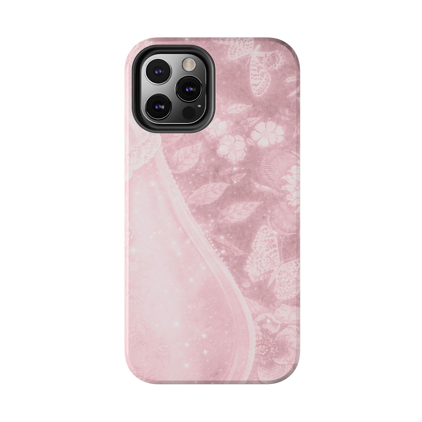 Pink Paisley - Protective Phone Case