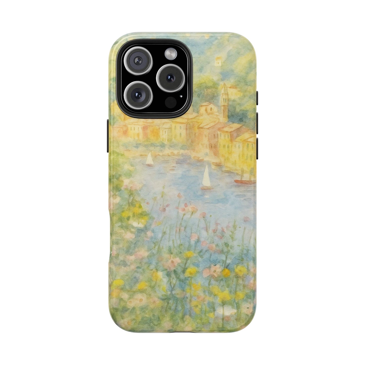 Mediterranean Seaside - Protective Phone Case