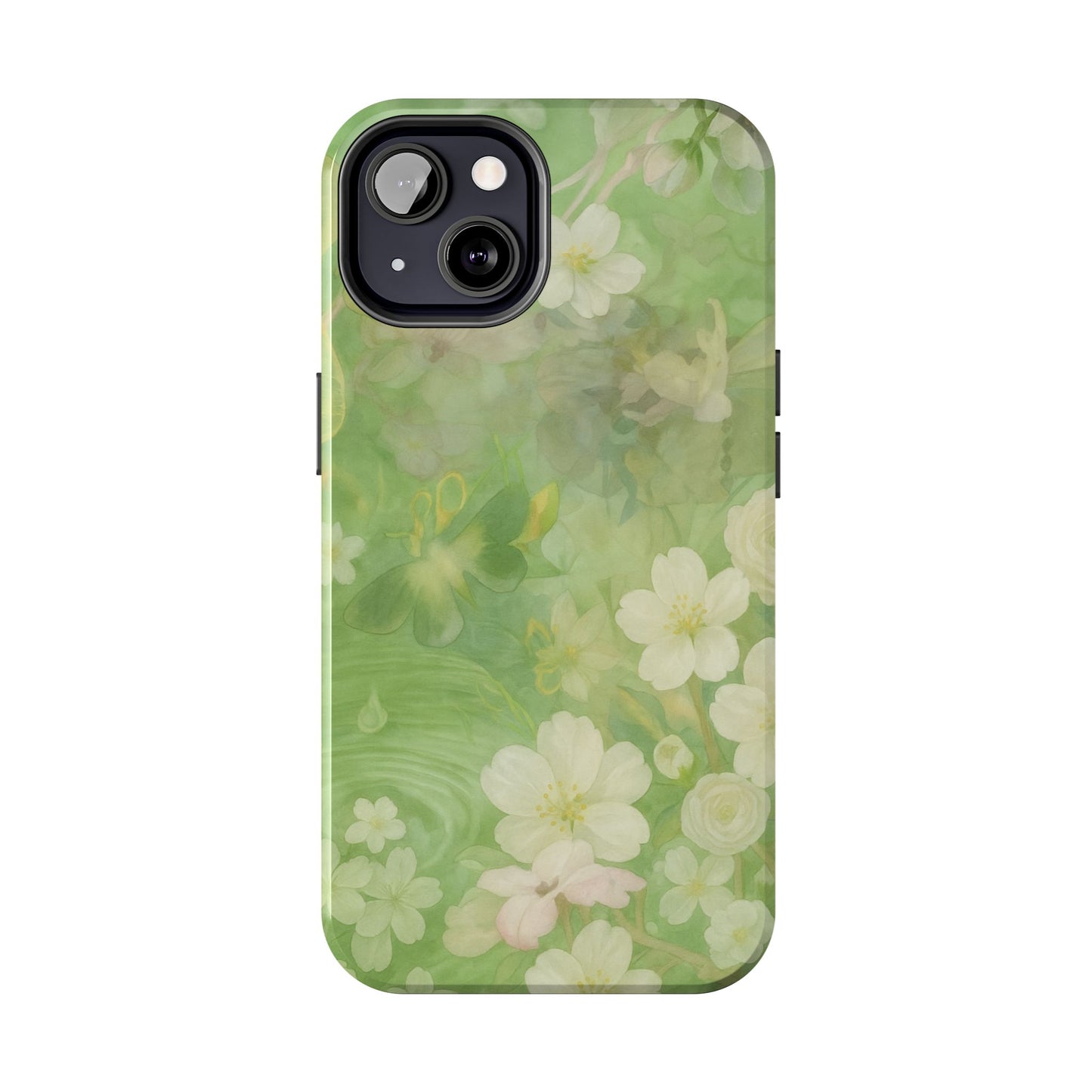 Sage Blossom - Protective Phone Case