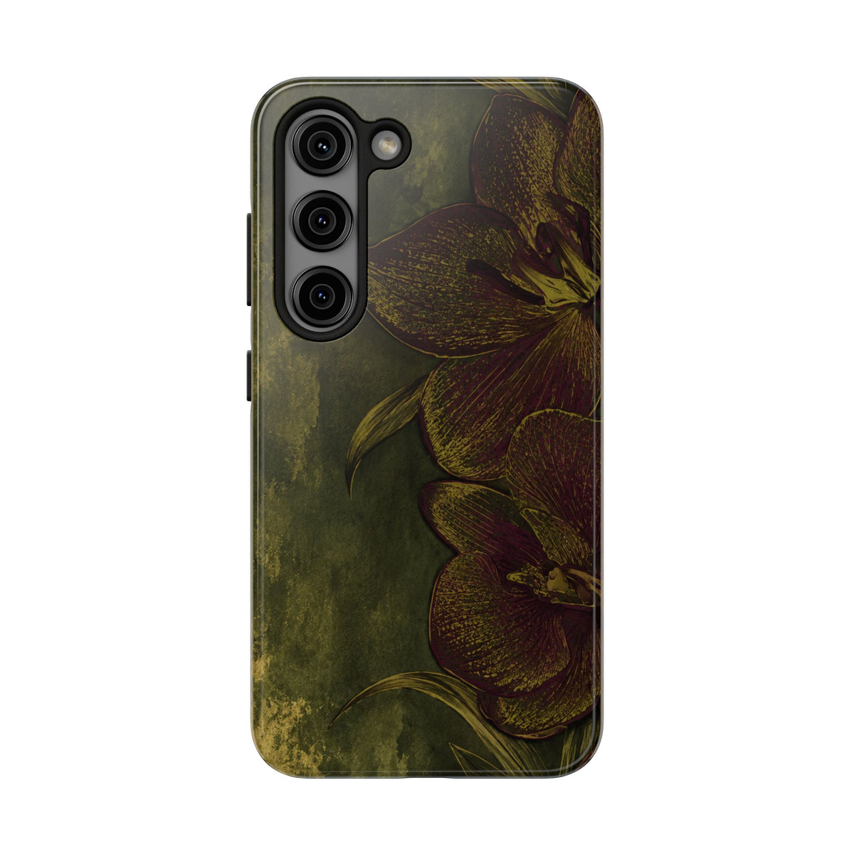 Olive Orchid - Protective Phone Case