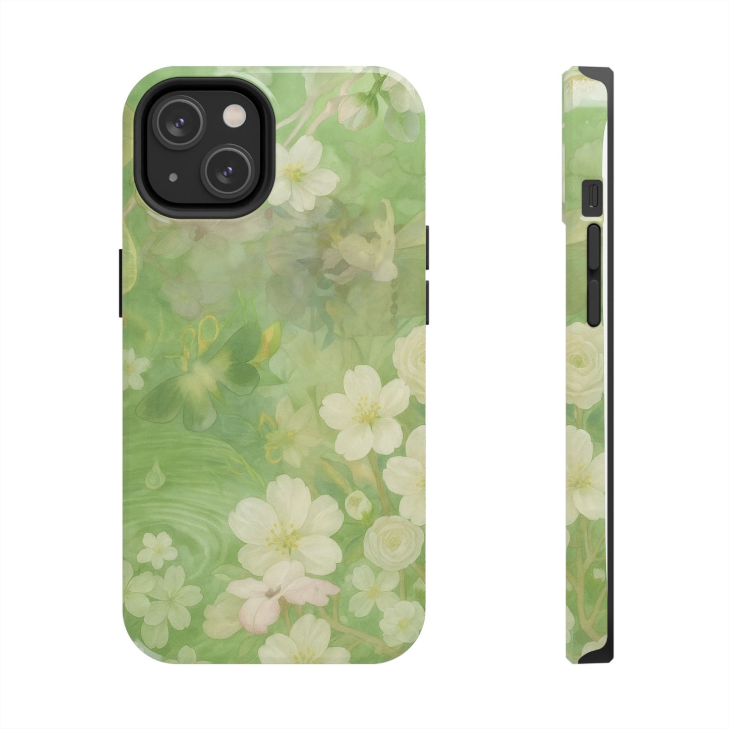 Sage Blossom - Protective Phone Case