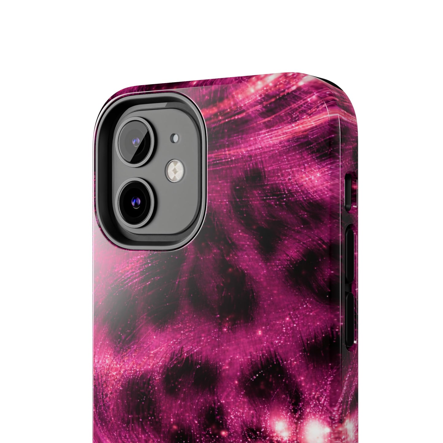 Magenta Y2K Leopard - Protective Phone Case